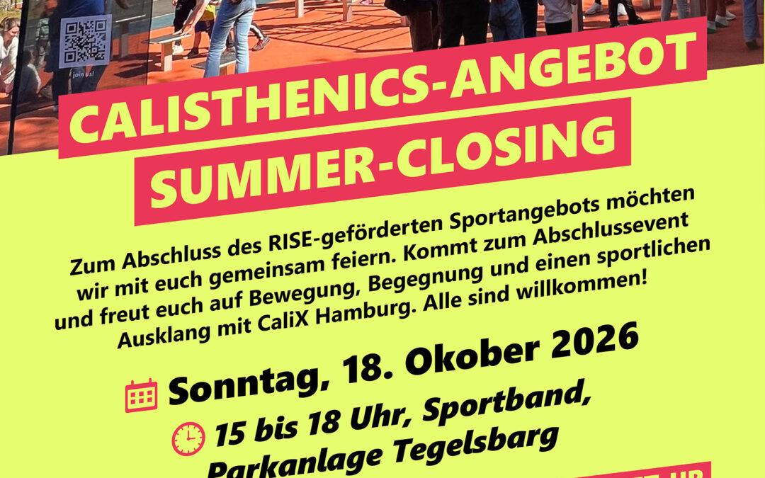 Summer-Closing: Calisthenics